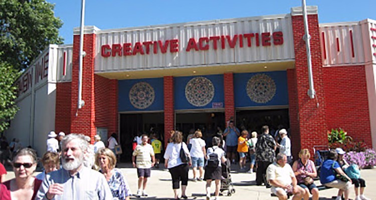 Textile Center at the 2015 Minnesota State Fair