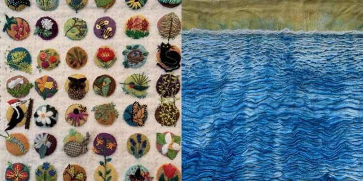 Selections from A Common Thread: Work of Artists from Textile Center (Carnegie Art Center, 2023)