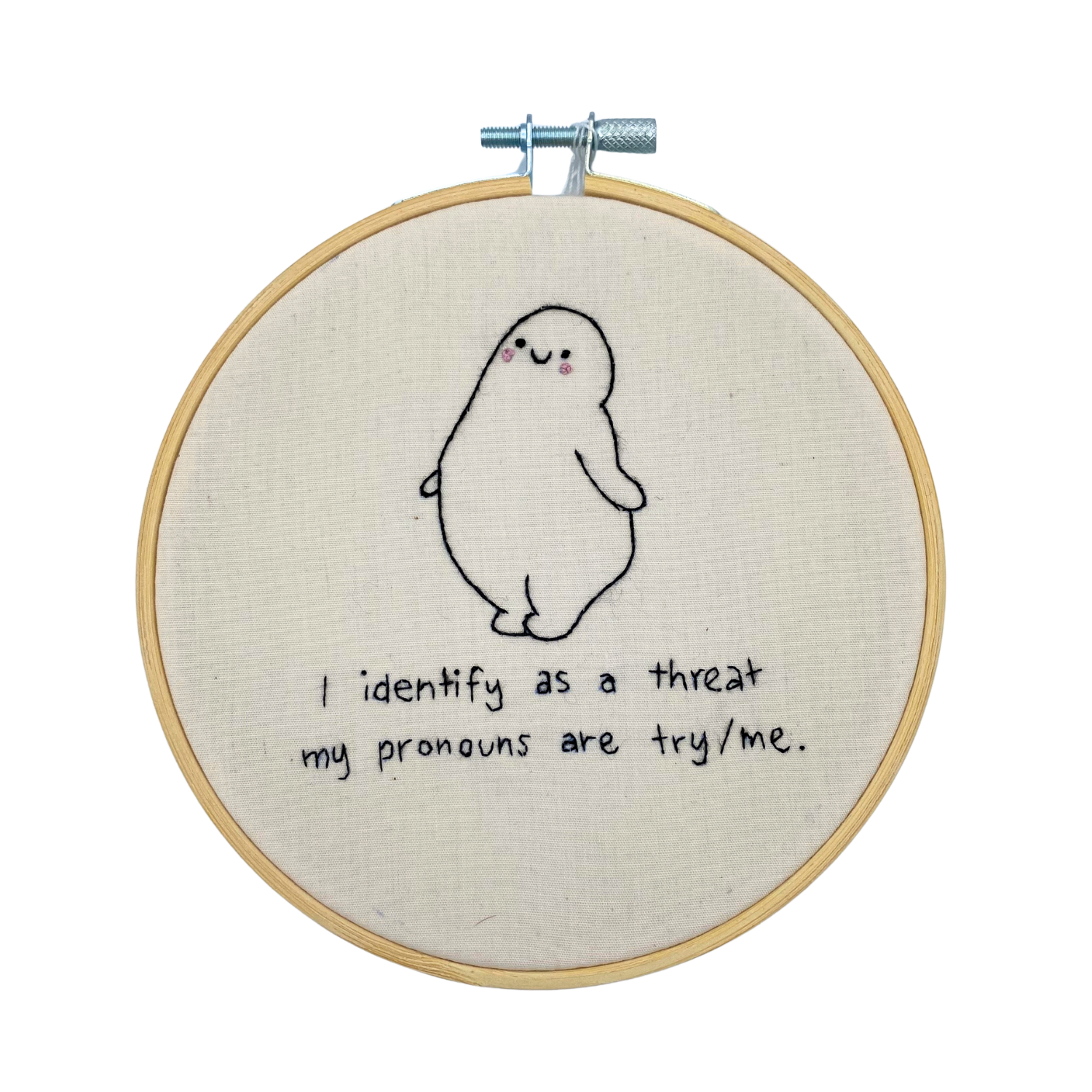 Spacey Cat Crafts Embroidered Hanging - Image 6