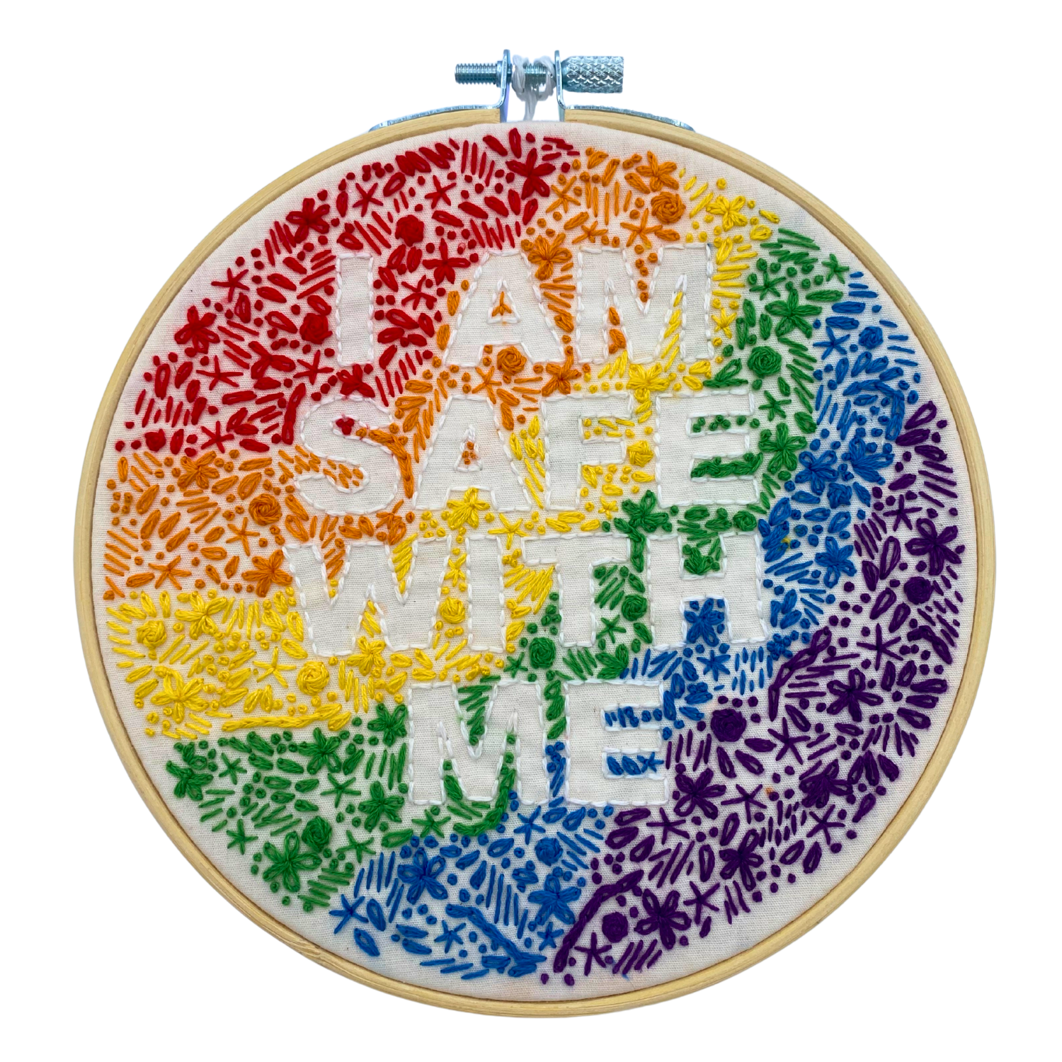 Spacey Cat Crafts Embroidered Hanging - Image 4