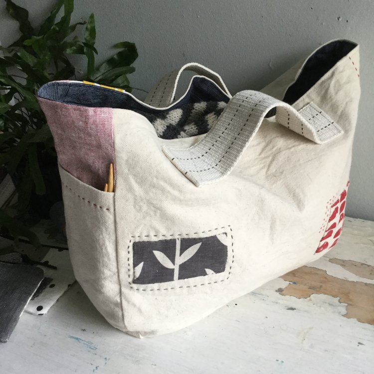 Side Handle Gusset Tote Pattern - Image 2