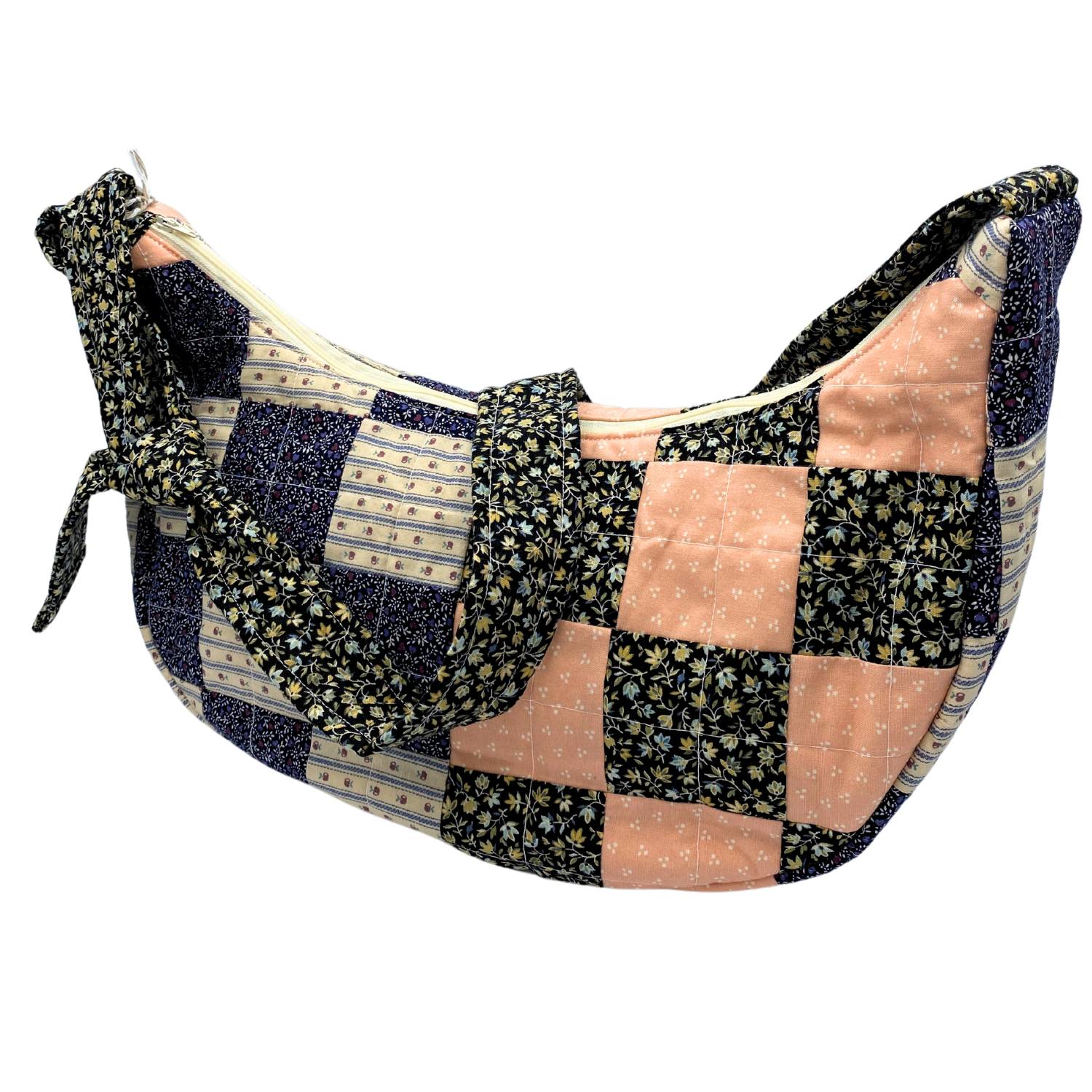 Sarah Cassavant Quilted Crescent Bag - Image 3