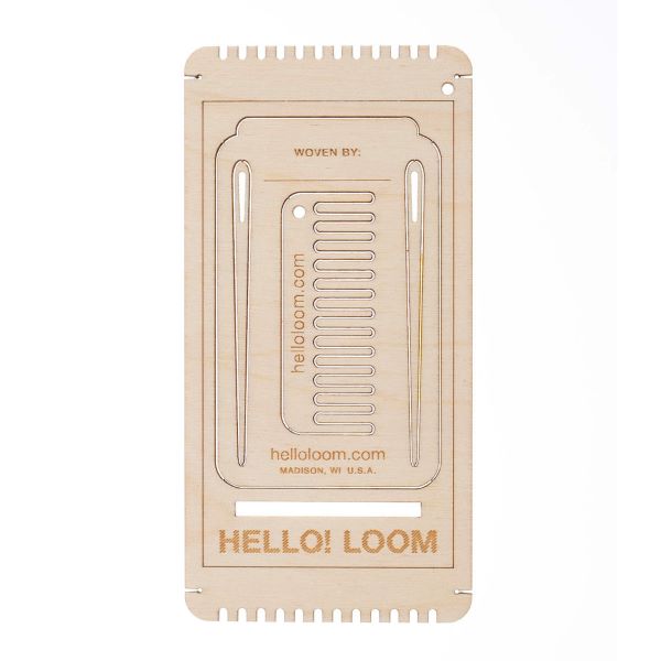 Hello! Loom Washed Teal / Neon Yellow - Image 3