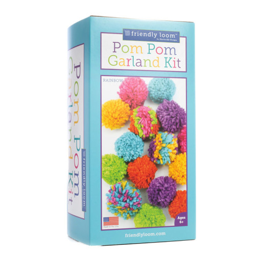 Kit Pom Pom Garland Rainbow