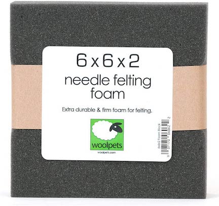 Wool Pets Needle Felting Foam 6x6x2