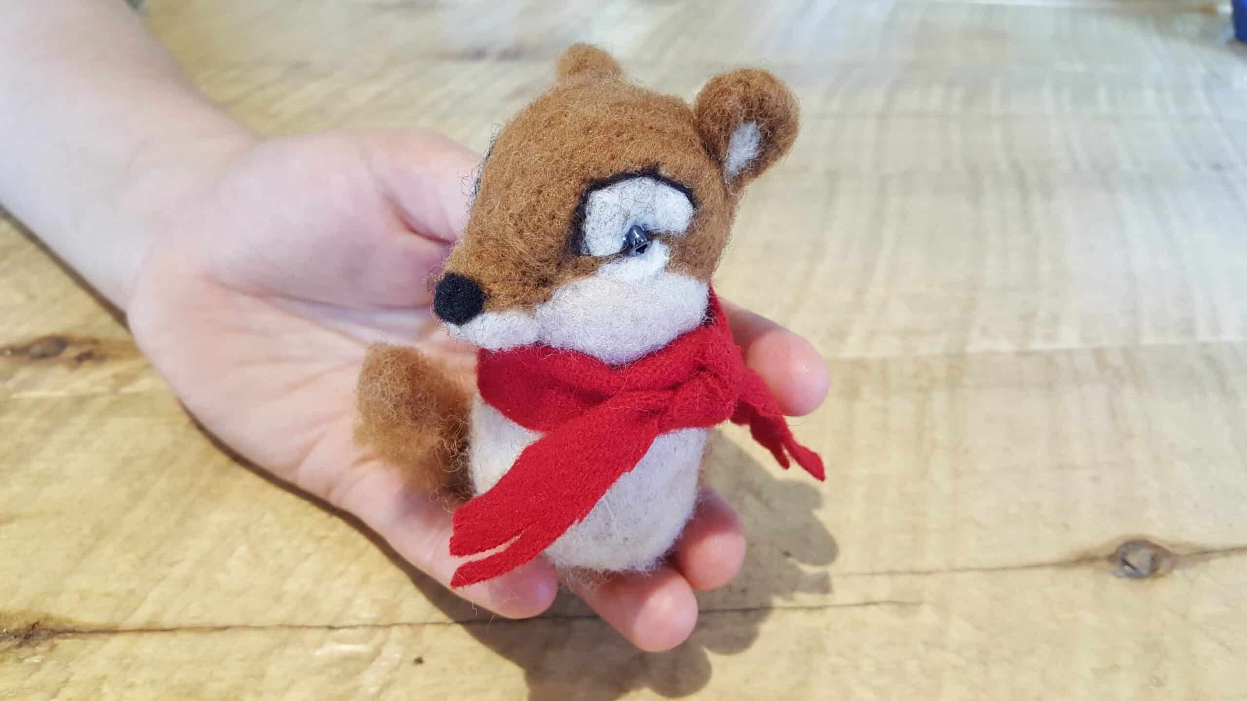 Laura Berlage Chipmunk Needle Felting Kit