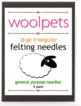 Wool Pets 38 Gauge Triangular 5-Pack