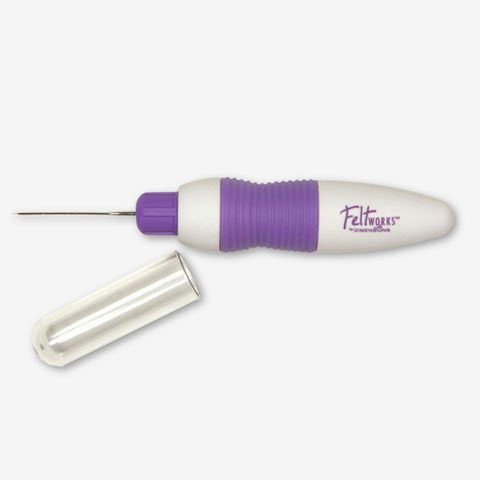 Needle felting tool single needle