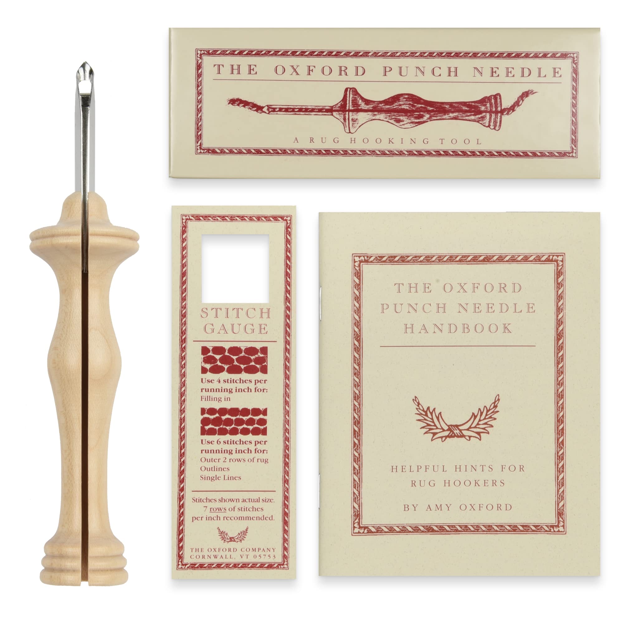 Oxford Punch Needle 10 Reg Boxed 1/4"