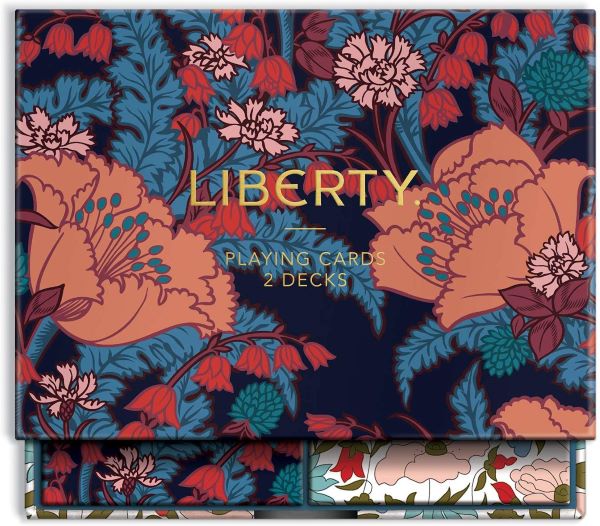 Liberty London Floral Playing Cards