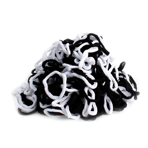 Lotta Loops Cotton Loops Blk & White