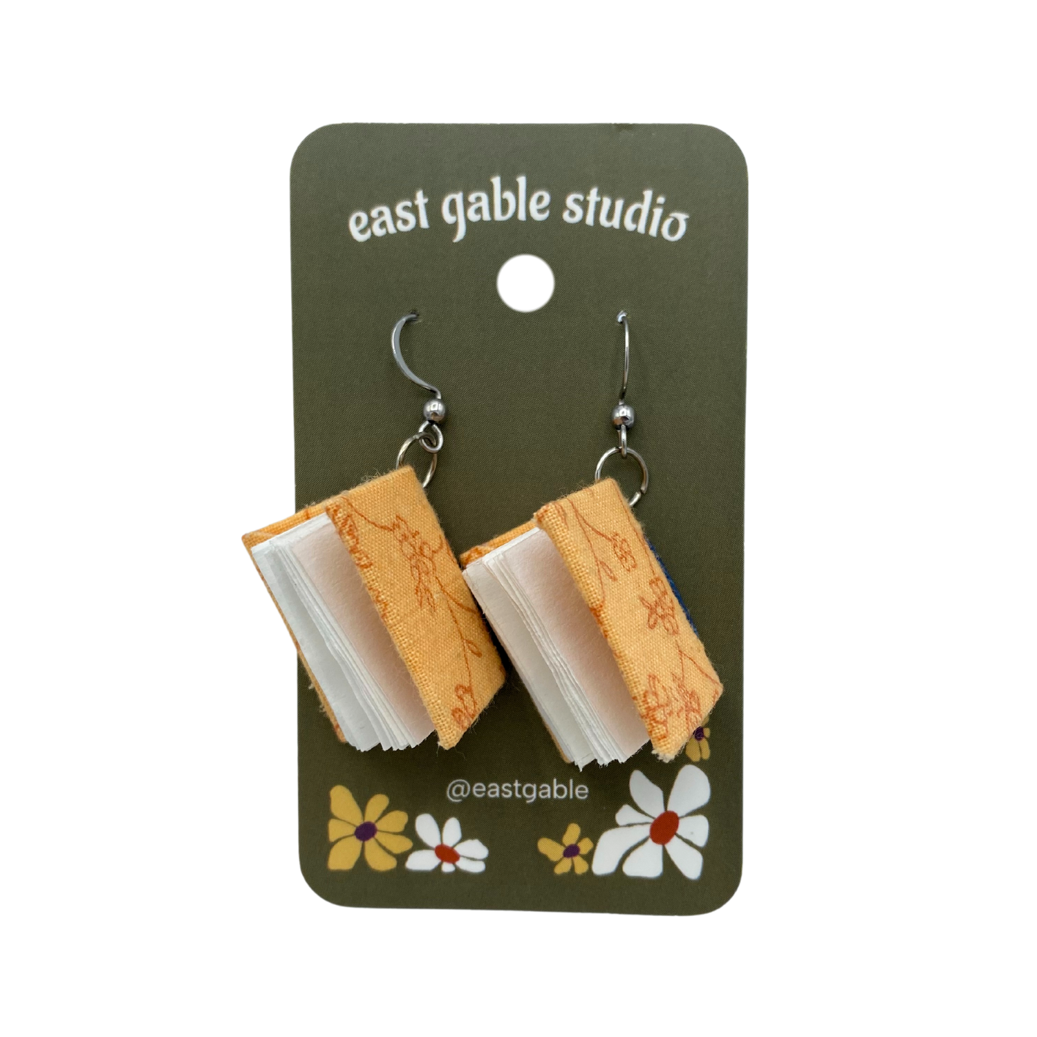 Emma Rezac Book Earrings - Image 2