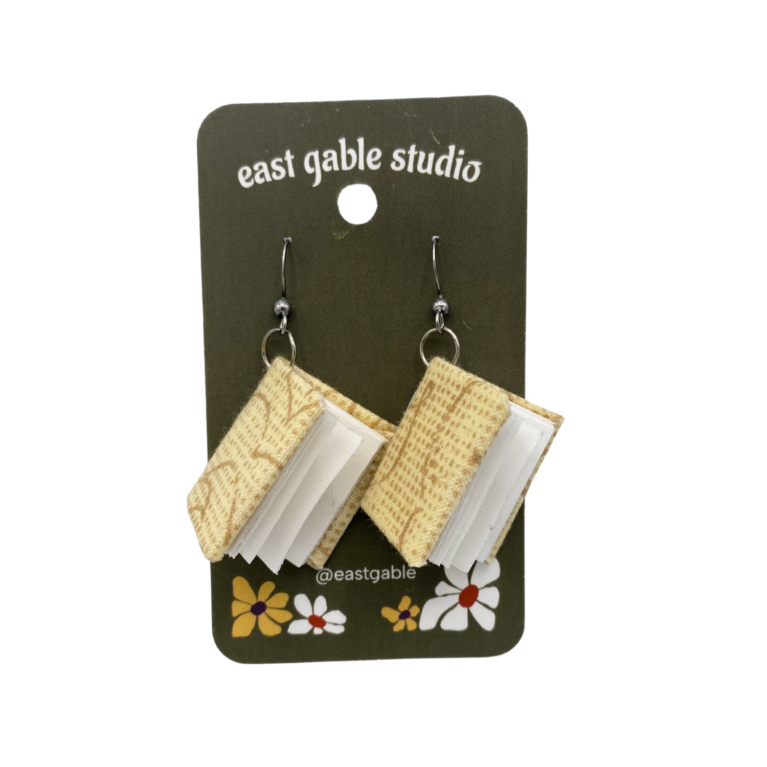 Emma Rezac Book Earrings - Image 3
