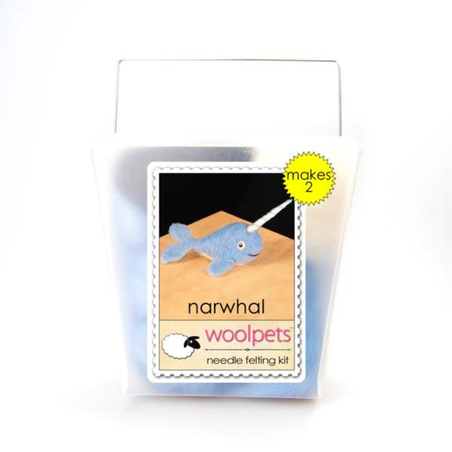 Wool Pets Narwhal Kit