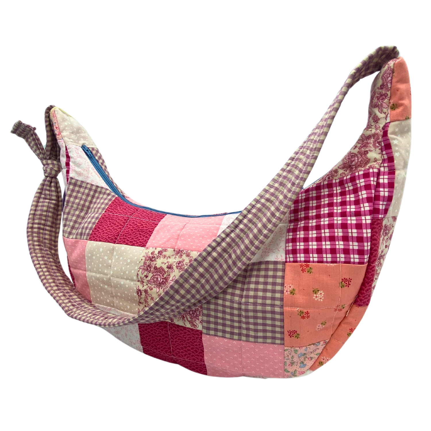 Sarah Cassavant Quilted Crescent Bag