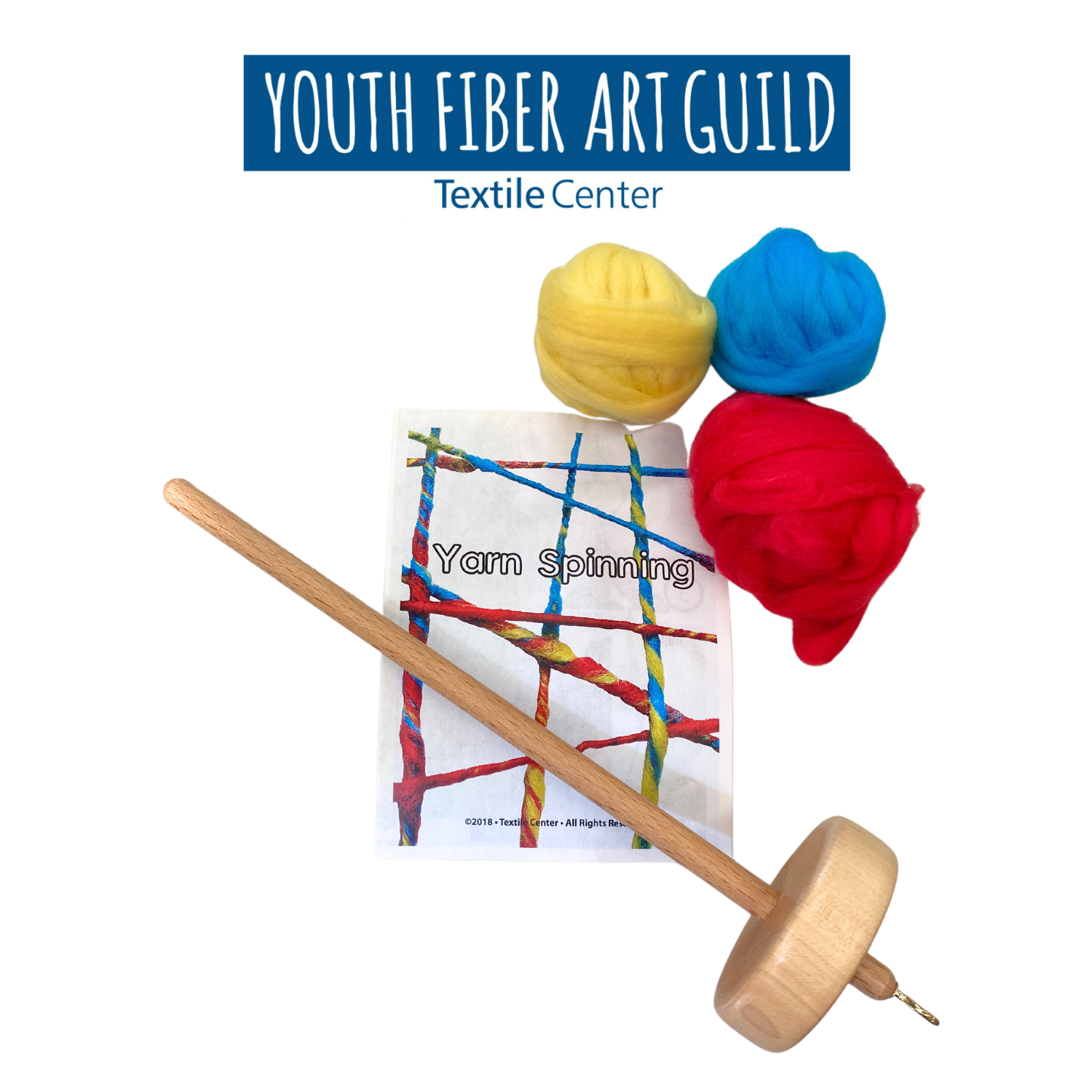 Youth Fiber Art Guild Kit Yarn Spinning