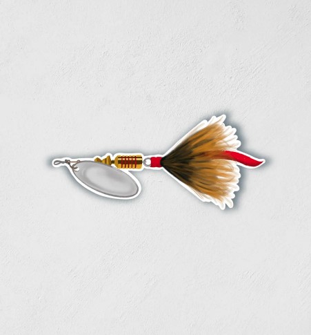 LRD Spin Lure Sticker