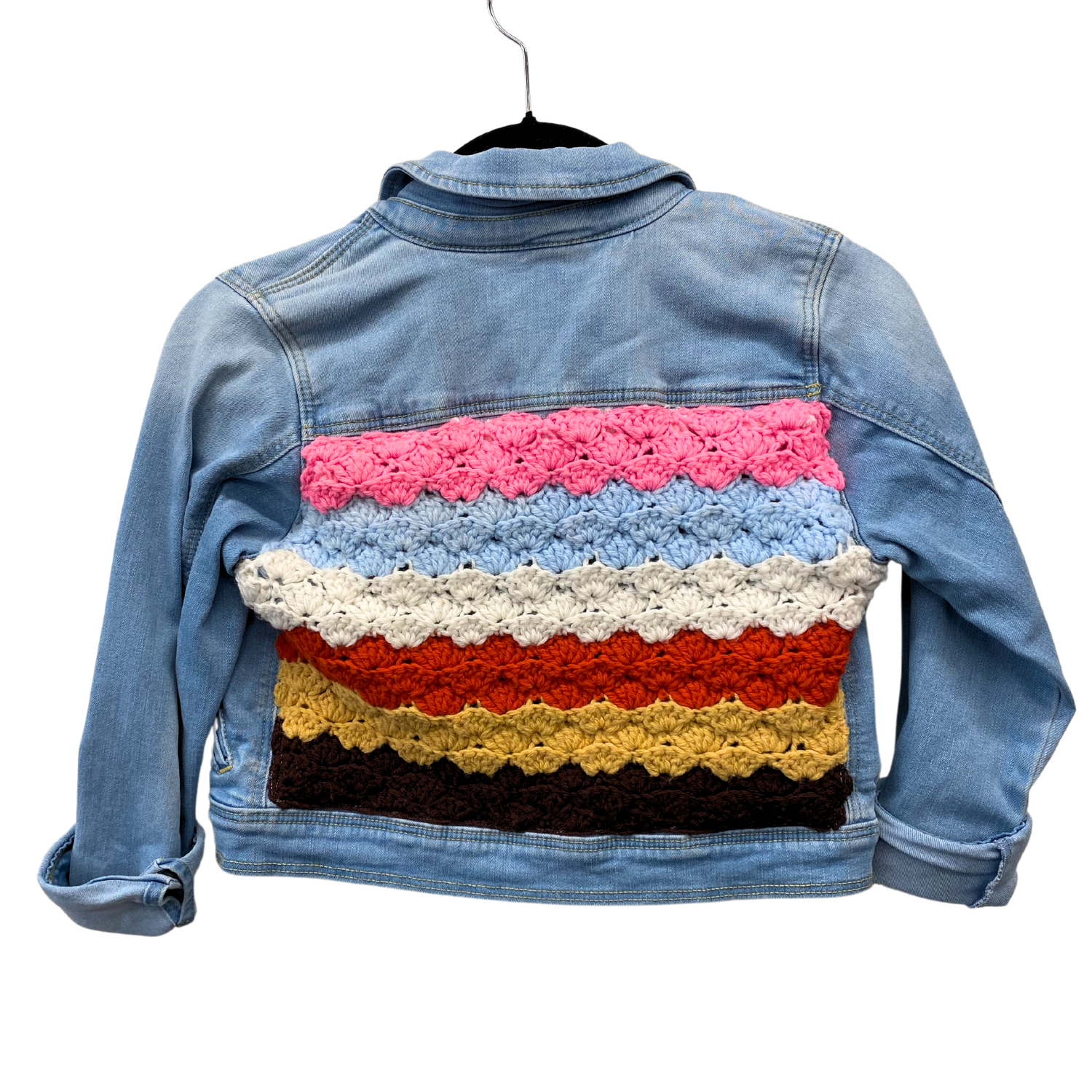 Danielle Claseman Upcycled Denim Jackets - Image 6