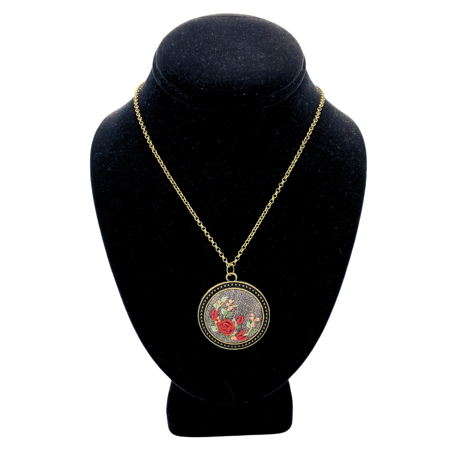 Laurel Tieman Embroidered Necklace - Image 2