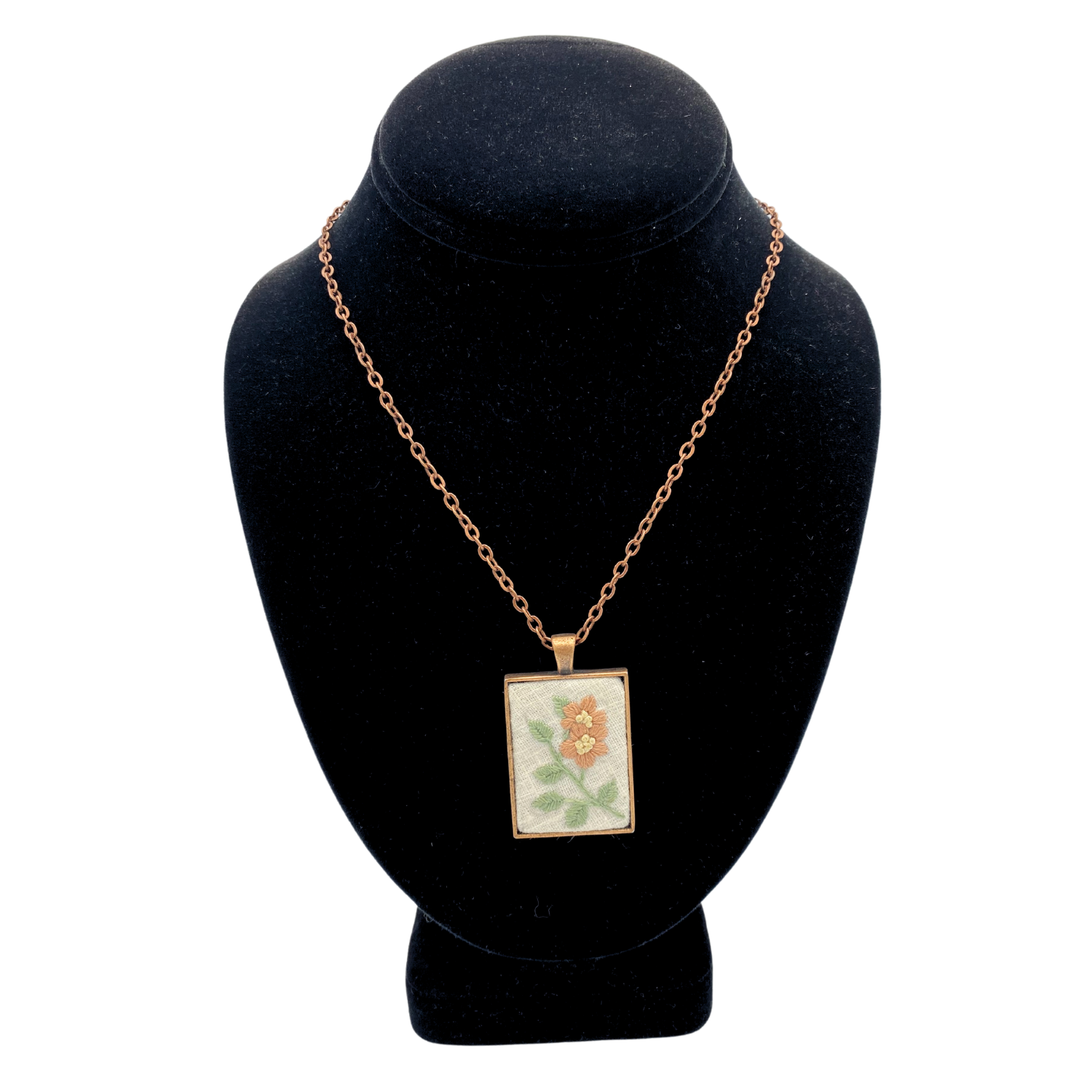 Laurel Tieman Embroidered Necklace - Image 2
