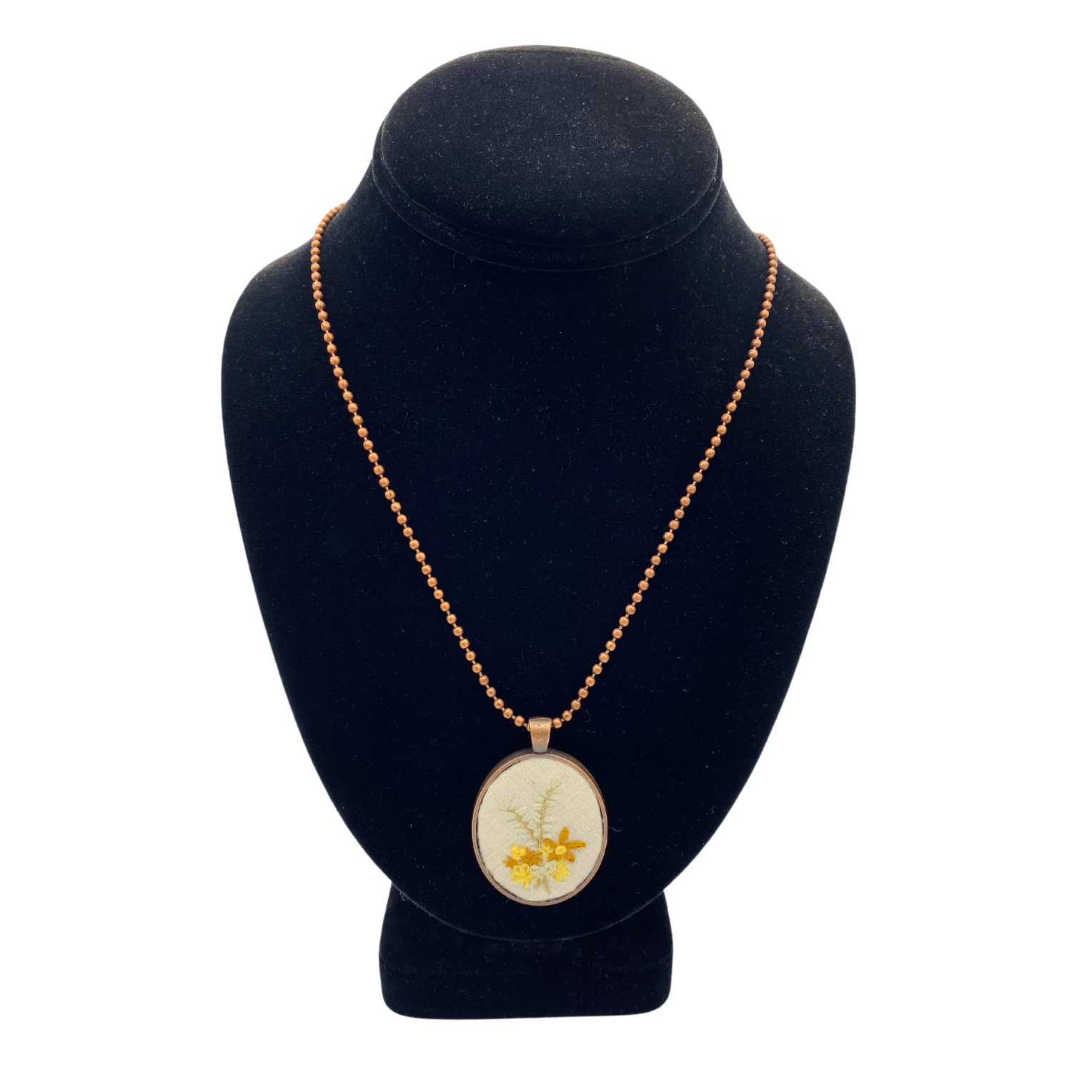 Laurel Tieman Embroidered Necklace - Image 2