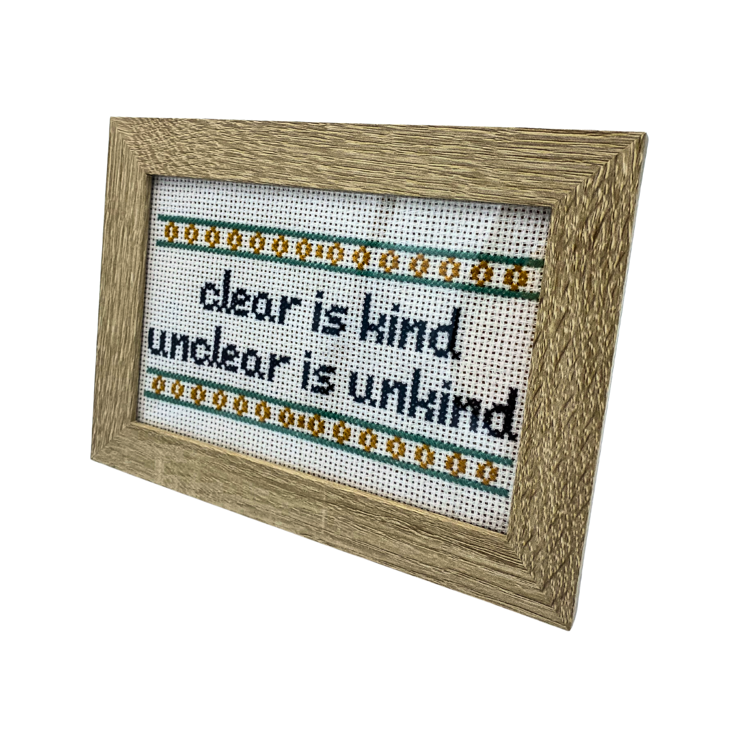Sonia Han Cross-stitch Framed Art - Image 5