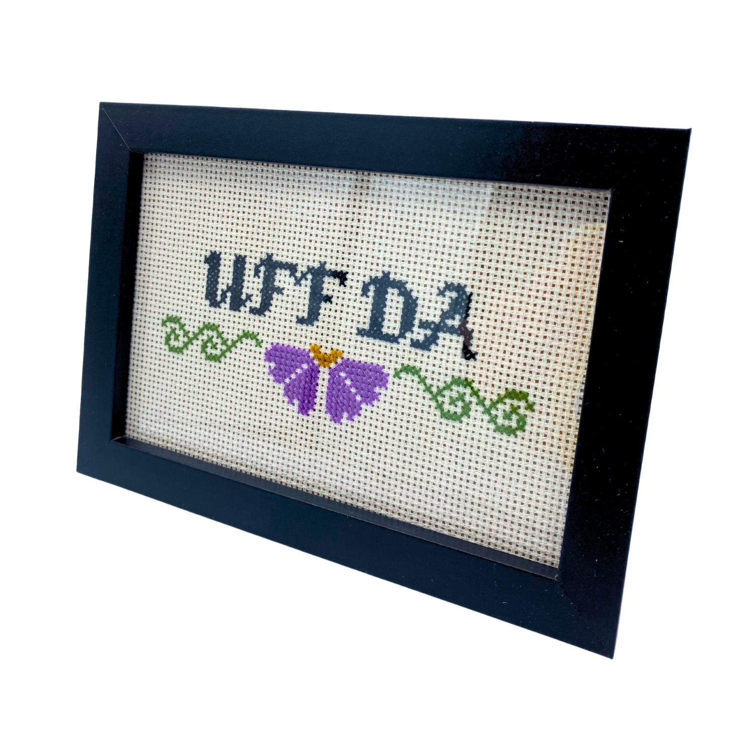 Sonia Han Cross-stitch Framed Art - Image 6