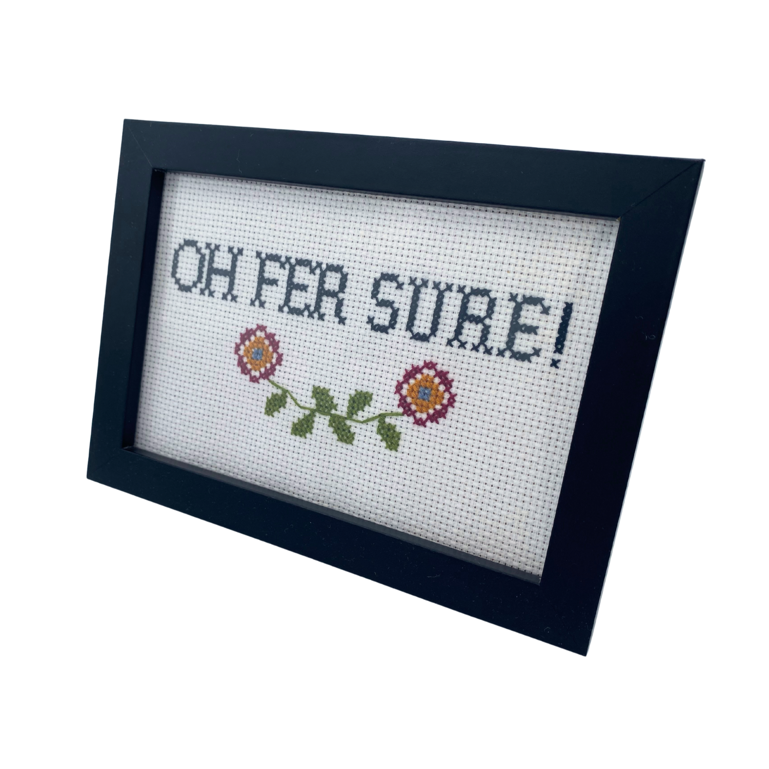 Sonia Han Cross-stitch Framed Art - Image 8