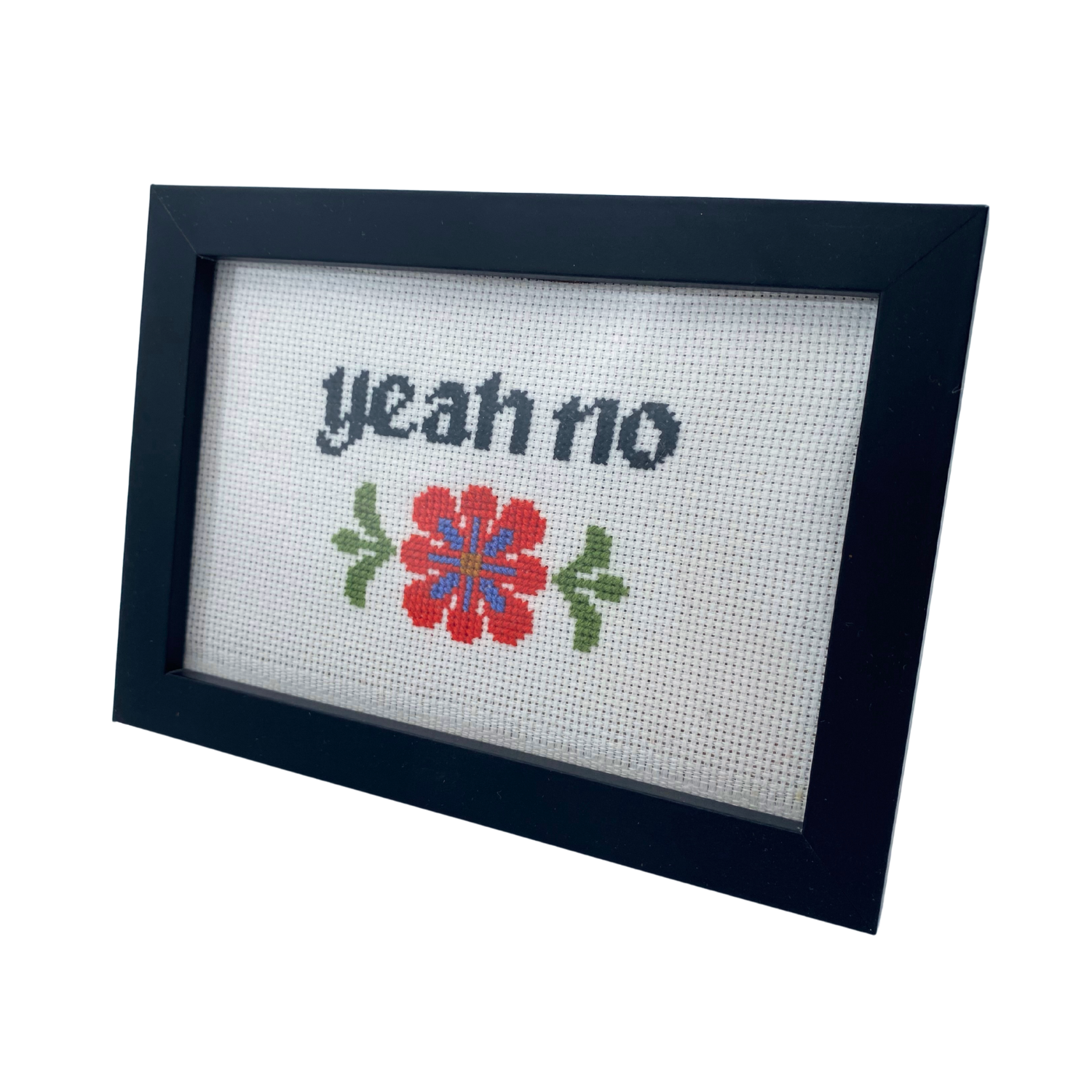 Sonia Han Cross-stitch Framed Art - Image 9