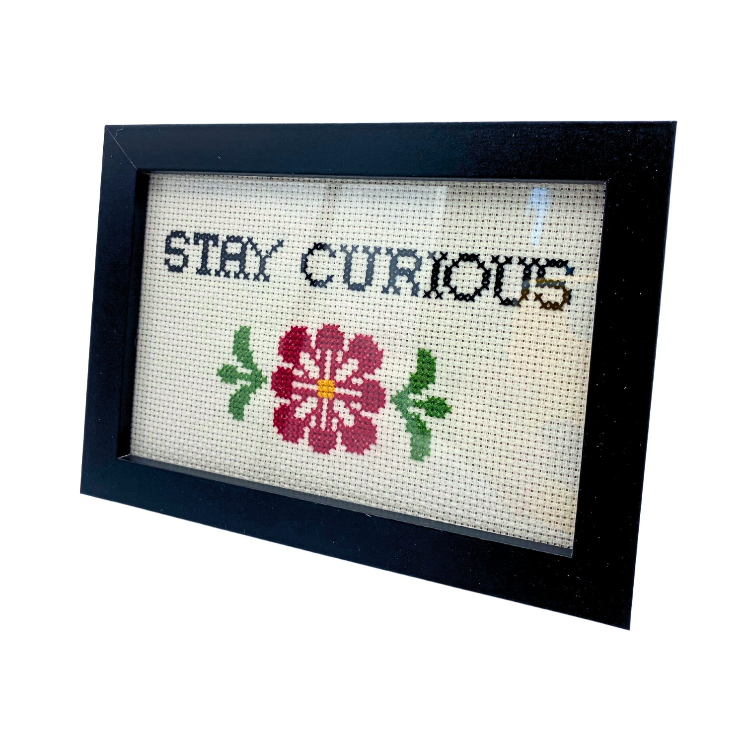Sonia Han Cross-stitch Framed Art