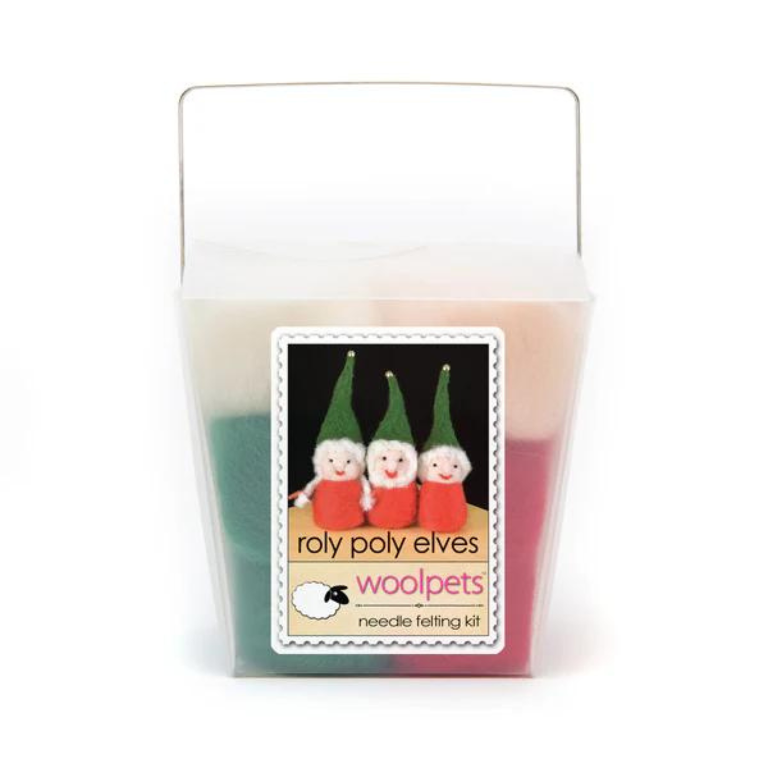 Wool Pets Roly Poly Elves Kit