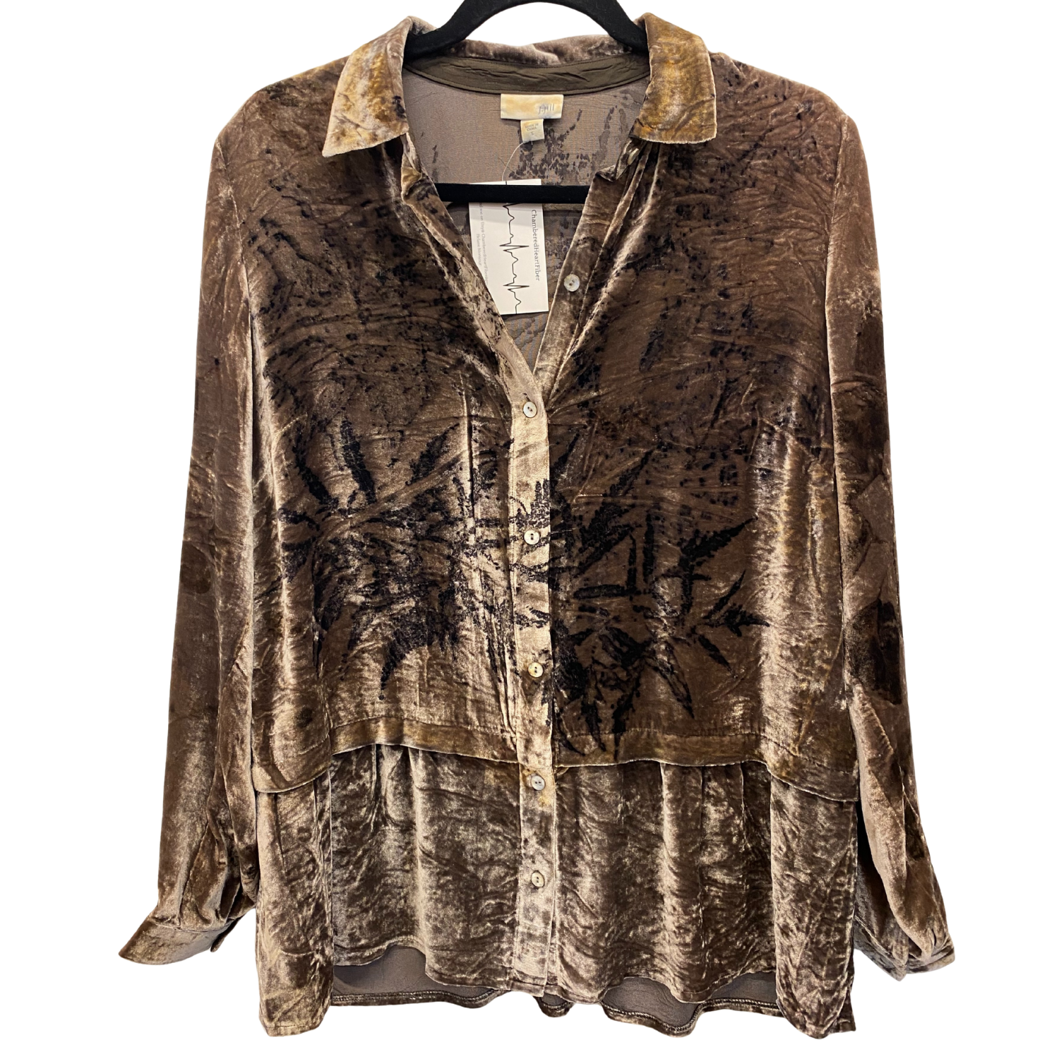 Helane Monsour Velvet Top