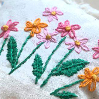 Embroidered Tea Towels: Make and Take for Stephanie and Friends