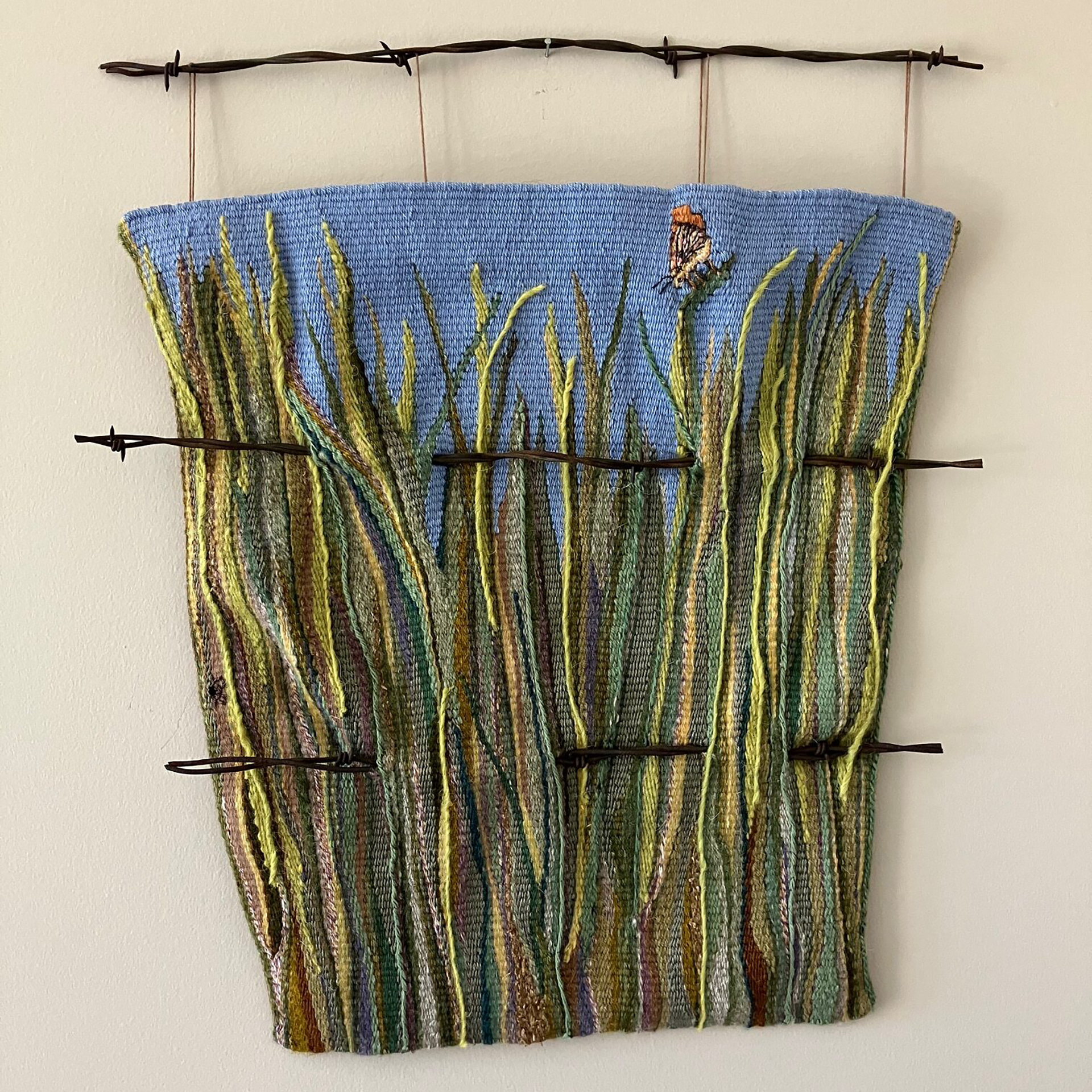 Gehrig, Nancy- Grasses with Barbed Wire