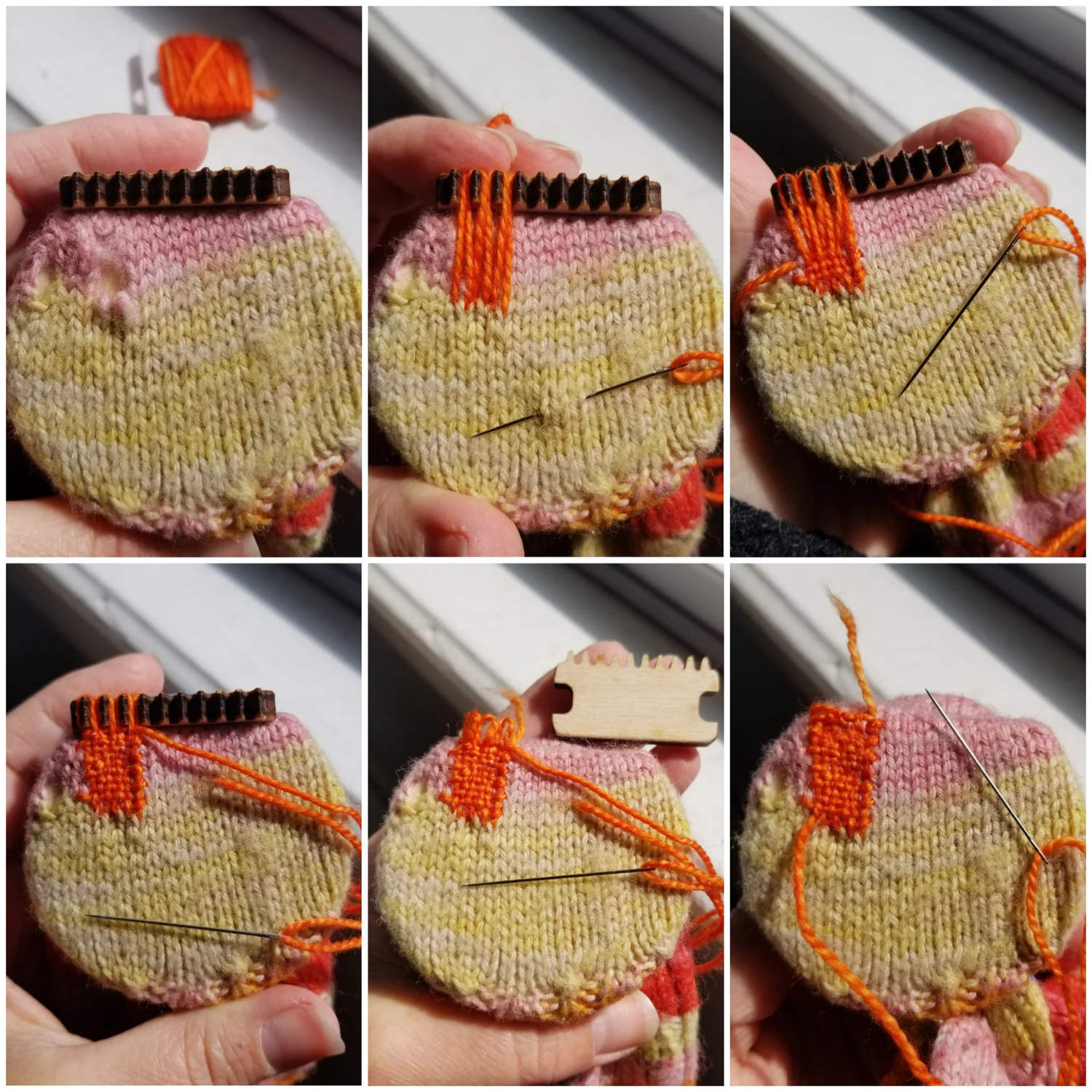 Katrinkles Smaller Darning and Mending Loom - Image 2