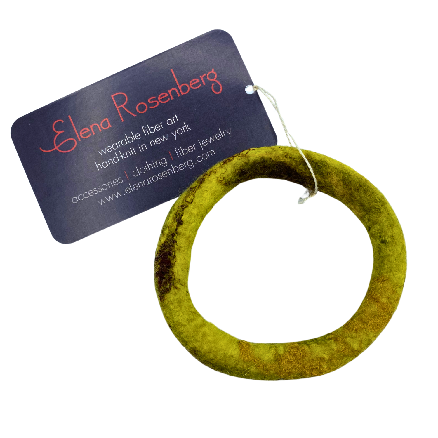 Elena Rosenberg Felted Bangle - Image 2