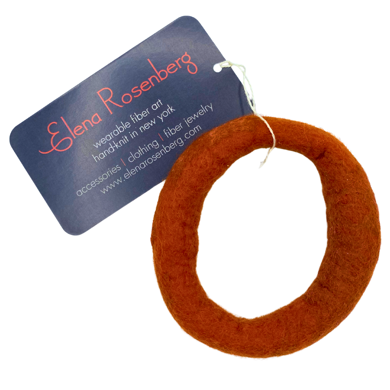 Elena Rosenberg Felted Bangle - Image 2