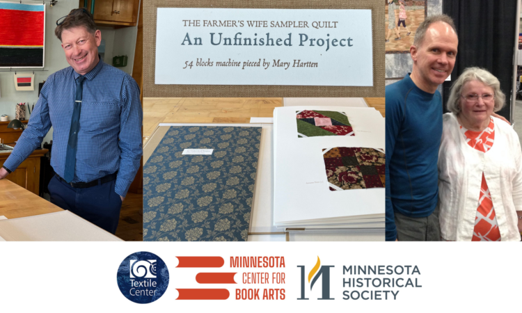 Art Speaks • An Unfinished Project: Intersecting Quilting, Book Arts, and History to Celebrate a Mother’s Creative Legacy