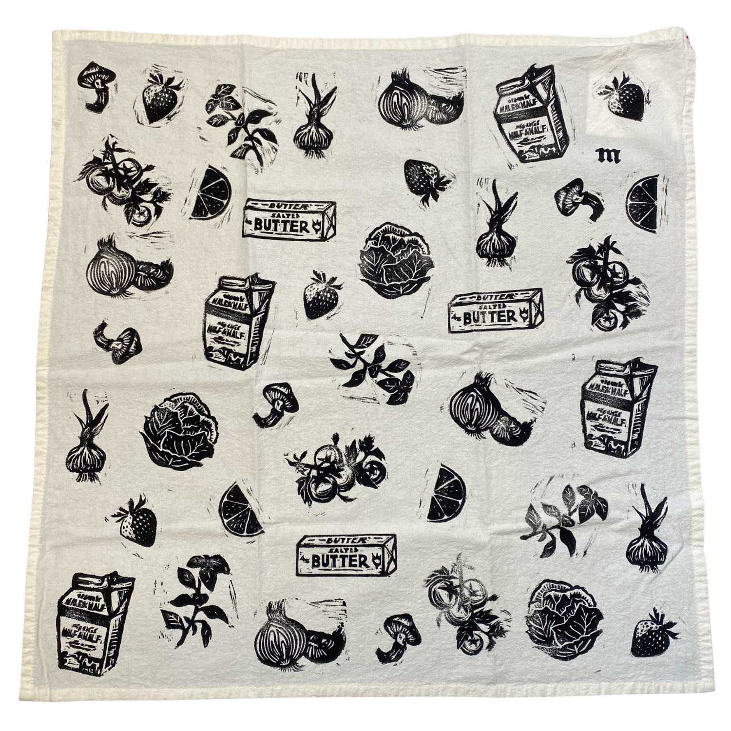 Margaret Lindahl Grocery Tea Towel - Image 2