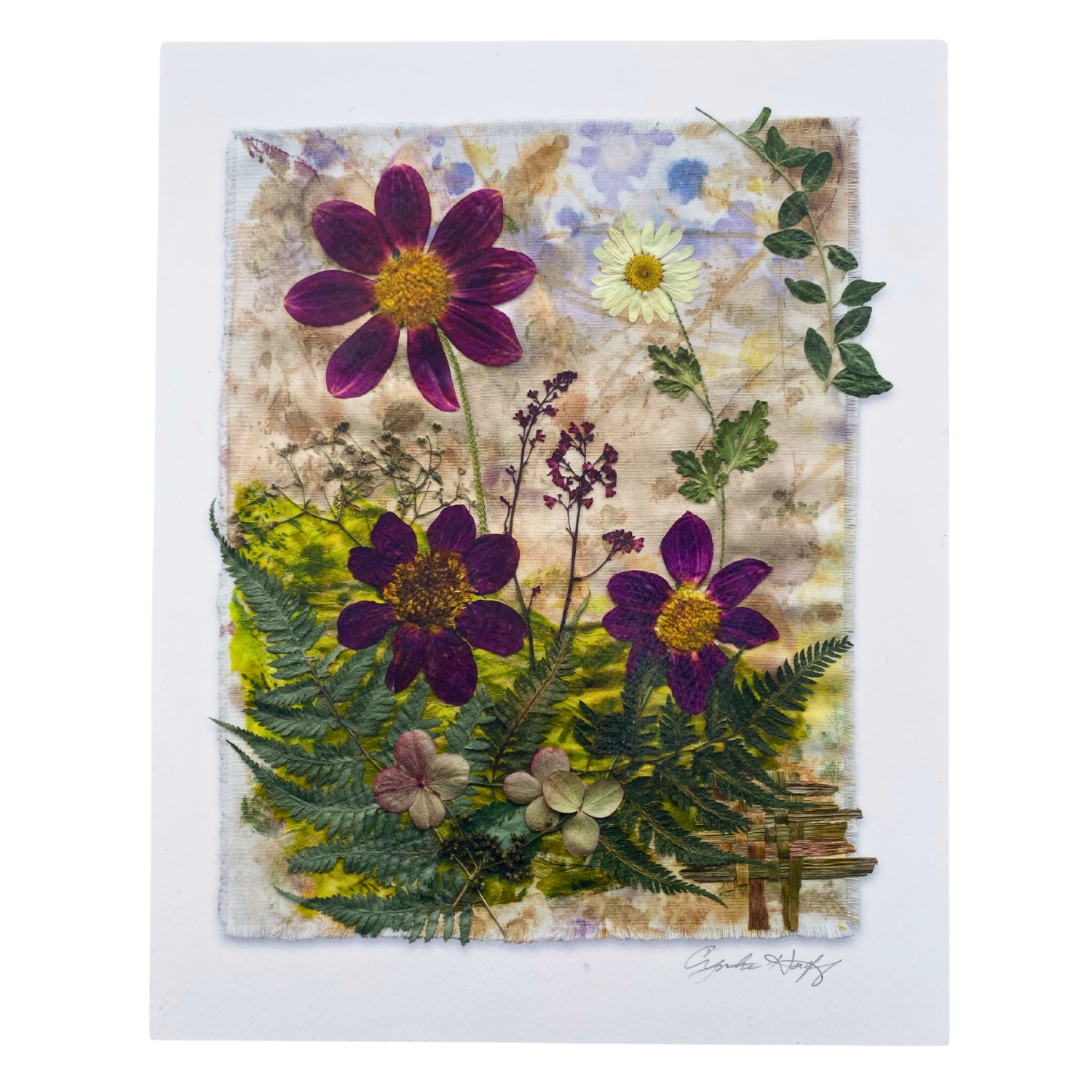 Cynthia Huff "Summer Garden" Wall Art