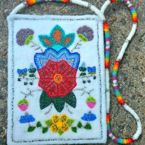 Alicia de la Cruz- beaded bag for website and press Alicia de la Cruz- Flower Dreams