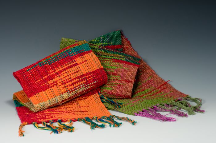 SAORI Weaving - Morning - Image 2