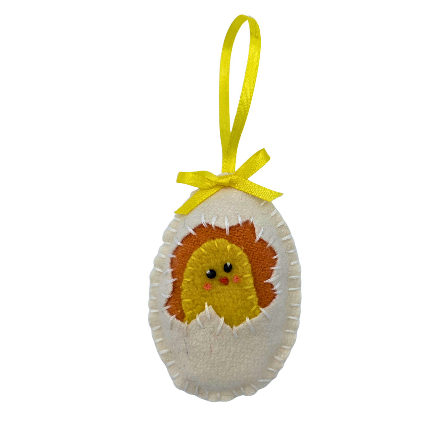 Bonnie Wedge Chick in Egg Ornament