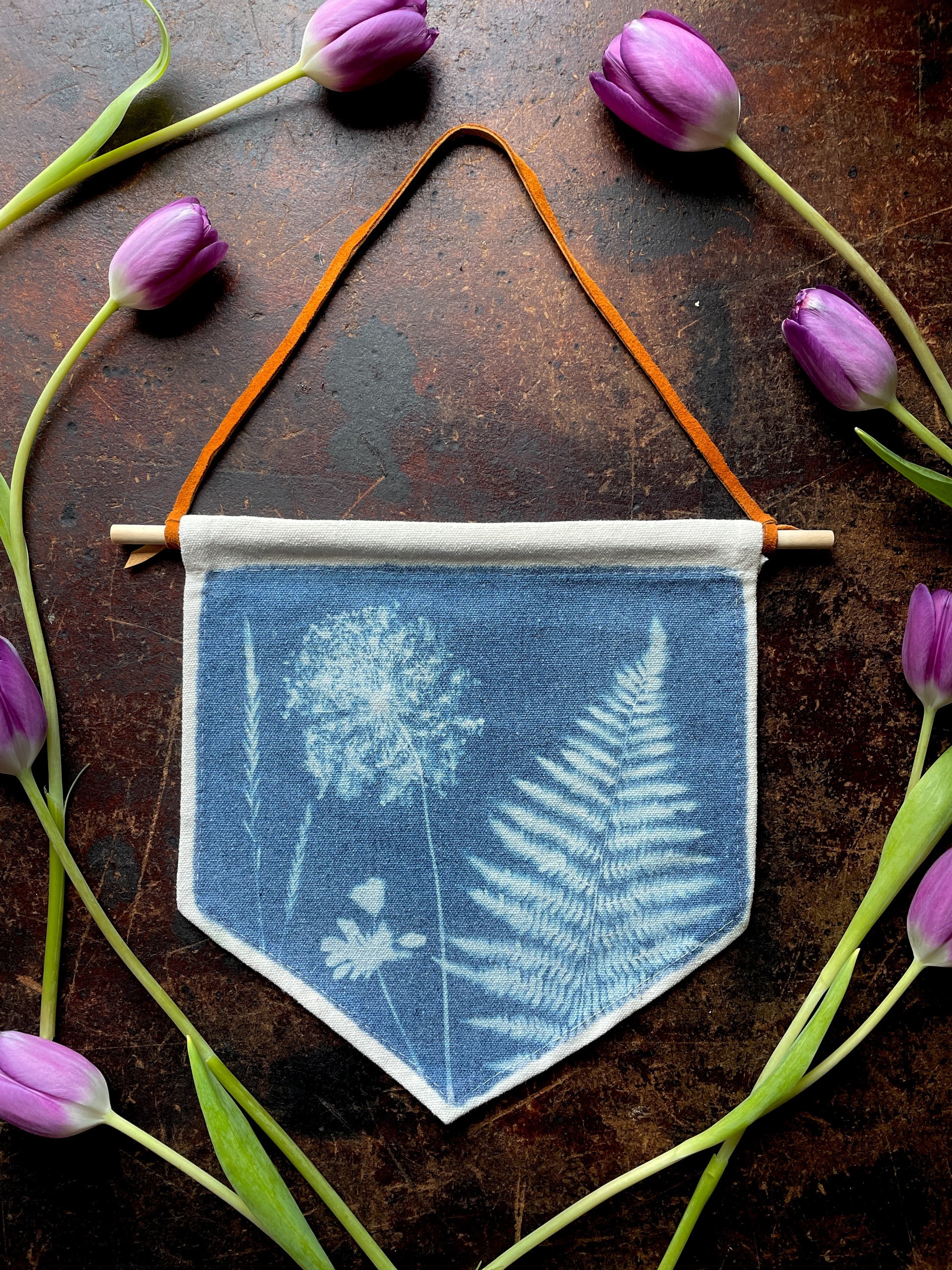 Cyanotype Banner